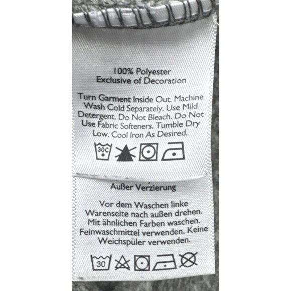 Eddie Bauer Men’s Gray 1/4 Zip Long Sleeve Fleece Pullover Sweater Sz 2XL Casual - Picture 5 of 7